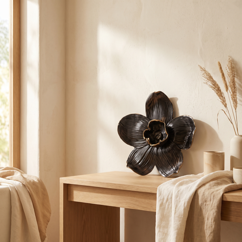 Carnívora (Flor Grande) — en ambiente decorado · Soléa
