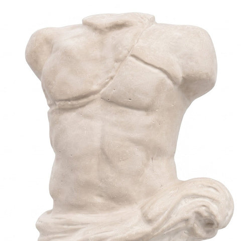 Escultura Dios Griego — detalle