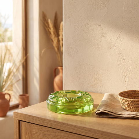 Gummy GREEN — en ambiente decorado · Soléa