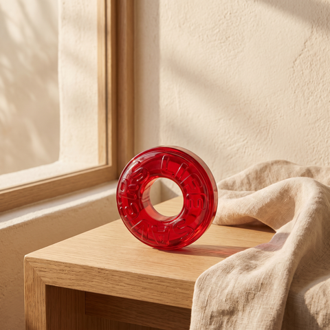 Gummy RED — en ambiente decorado · Soléa