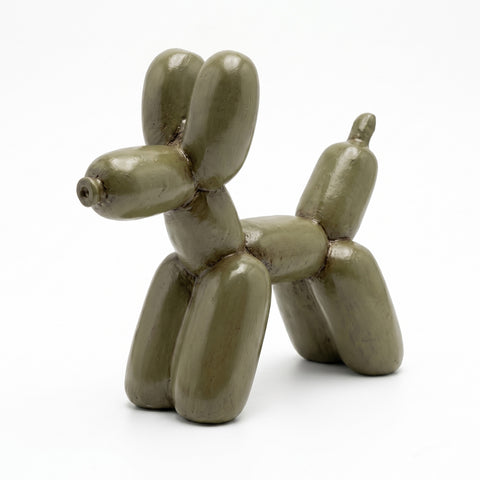Perro Koons Chico Verde Pechon