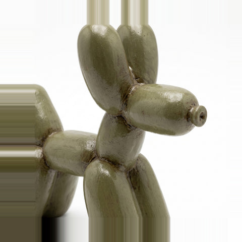 Perro Koons Chico Verde Pechon